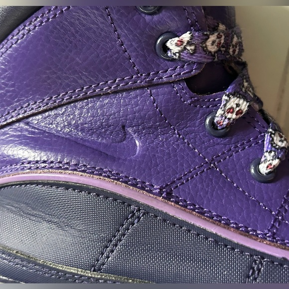 NIKE Woodside 2 purple youth size 2 Chukka boots - Picture 3 of 7